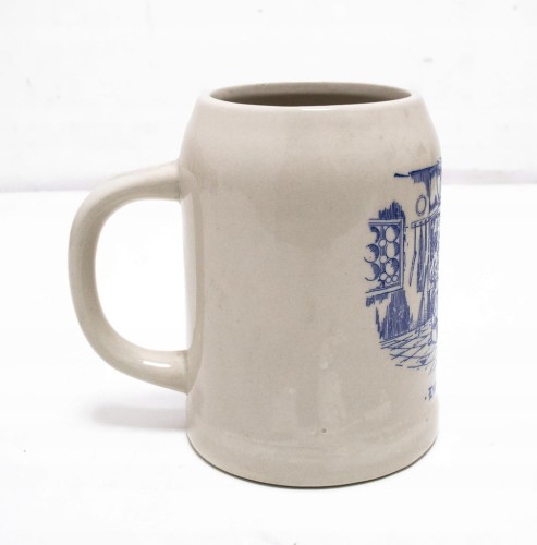 STARY CERAMICZNY KUFEL - KIEŁBASY DER WURSTMACHER