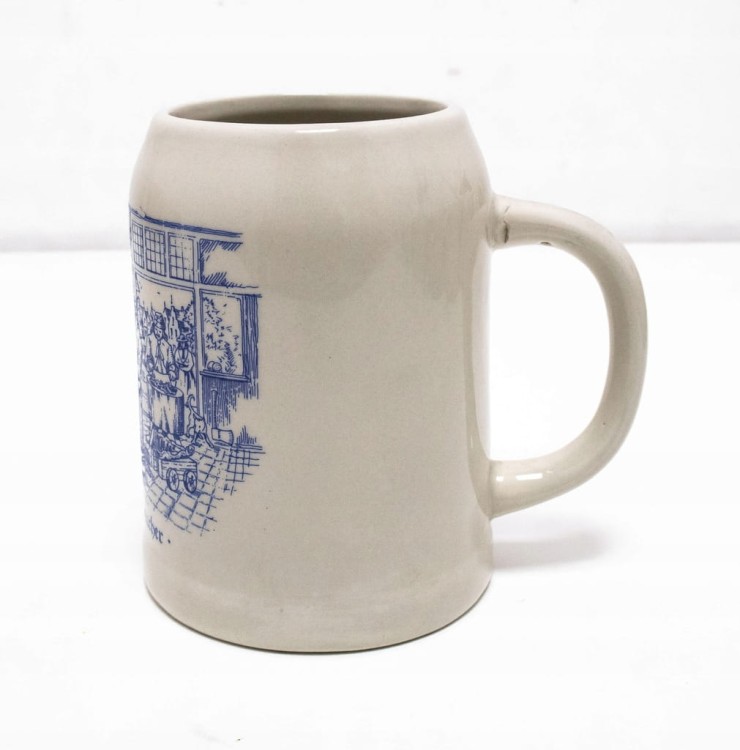 STARY CERAMICZNY KUFEL - KIEŁBASY DER WURSTMACHER