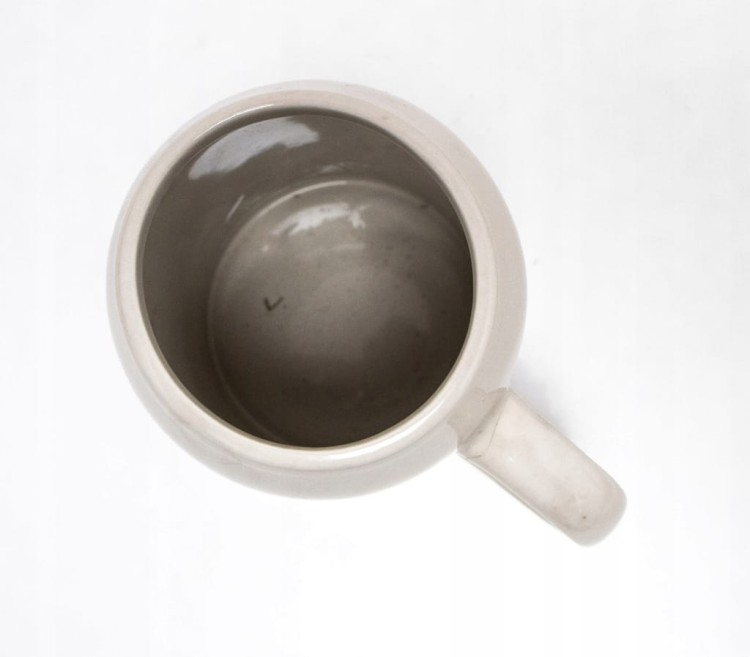 STARY CERAMICZNY KUFEL - KIEŁBASY DER WURSTMACHER