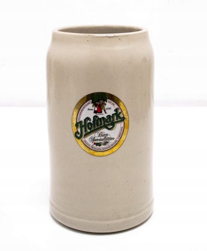 STARY CERAMICZNY KUFEL - PIWO HOFMARK, CHAM