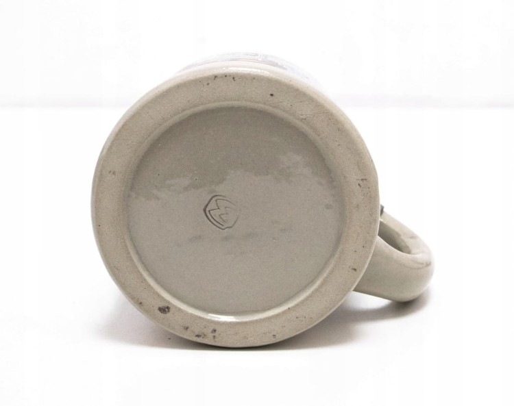 STARY CERAMICZNY KUFEL - TRAMWAJ RINGLINIE, MONACHIUM