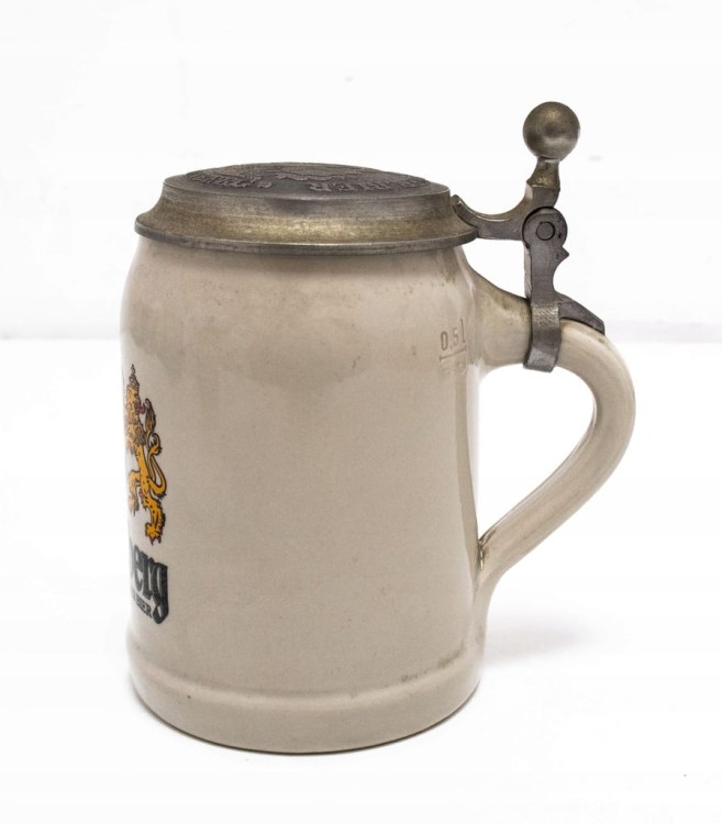 STARY CERAMICZNY KUFEL - PIWO KALTENBERG