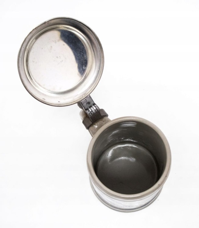 STARY CERAMICZNY KUFEL - PIWO HACKER PSCHORR, MONACHIUM
