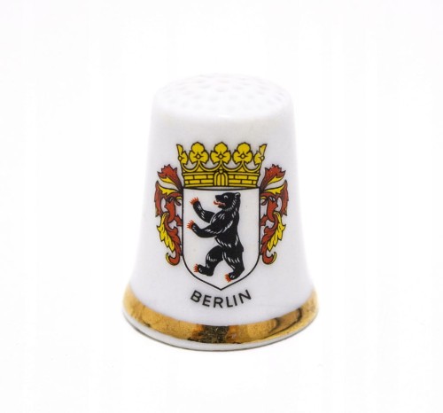 STARY PORCELANOWY NAPARSTEK - BERLIN