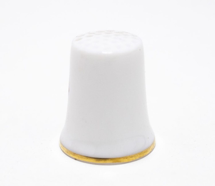 STARY PORCELANOWY NAPARSTEK - DANIA