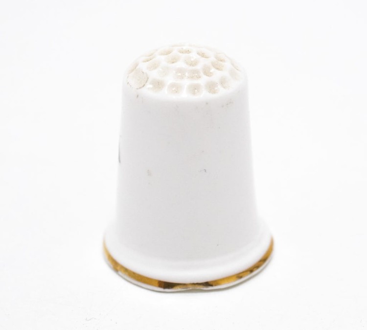 STARY PORCELANOWY NAPARSTEK - WŁOCHY