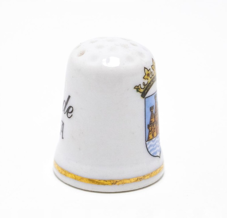 STARY PORCELANOWY NAPARSTEK - IBIZA
