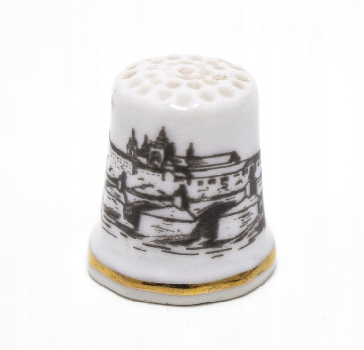 STARY PORCELANOWY NAPARSTEK - PRAGA