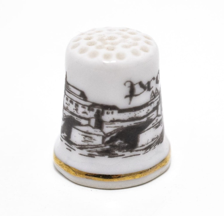 STARY PORCELANOWY NAPARSTEK - PRAGA