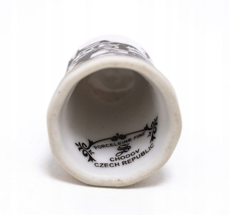 STARY PORCELANOWY NAPARSTEK - PRAGA
