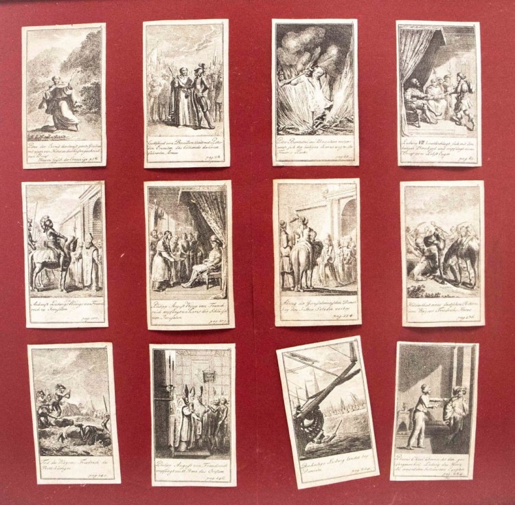 STARY OBRAZ, ZESTAW DRZEWORYTÓW D. CHODOWIECKI, HISTORIA WYPRAW KRZYŻOWYCH