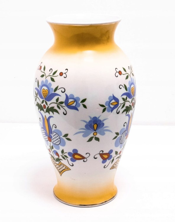 STARY DUŻY PORCELANOWY WAZON LUBIANA