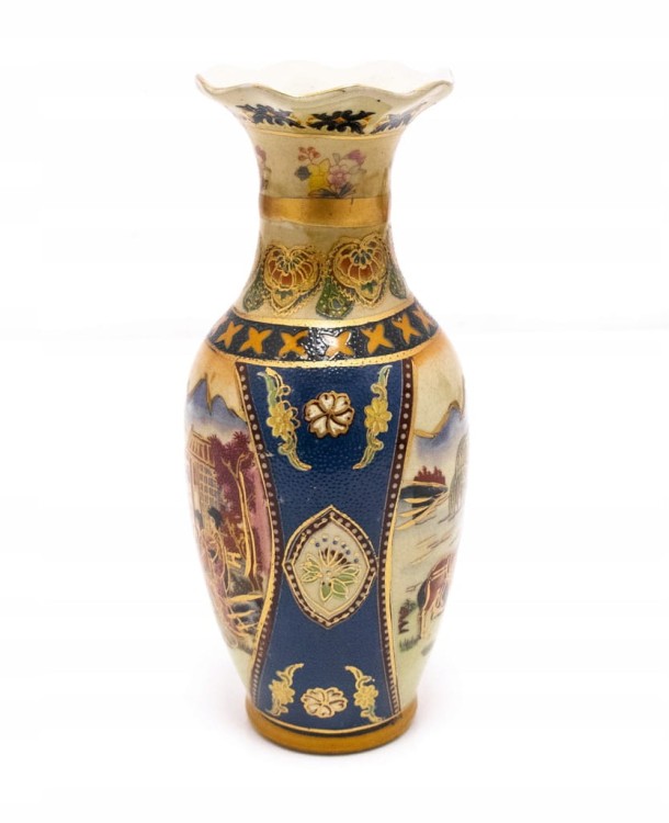 STARY CERAMICZNY WAZON JAPONIA