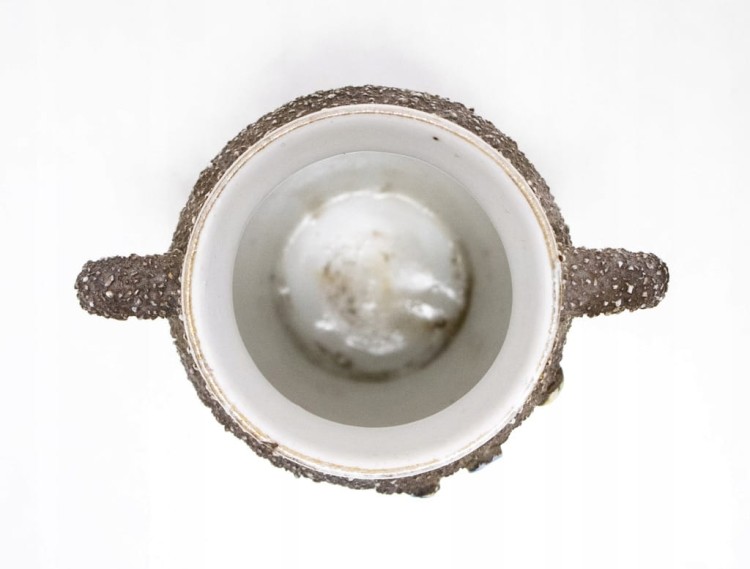 STARY PORCELANOWY WAZONIK PAŁAC WILHELMSHOHE, NIEMCY