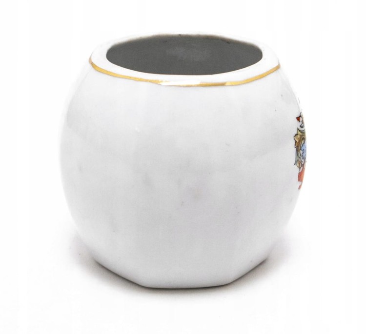 STARY PORCELANOWY WAZONIK ROBEL/MURITZ, NIEMCY