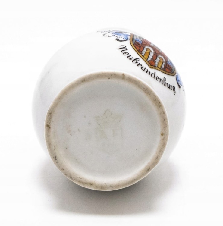 STARY PORCELANOWY WAZONIK NEUBRANDENBURG, NIEMCY