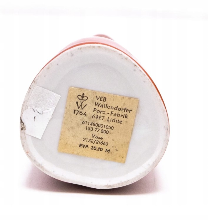 STARY PORCELANOWY WAZON WALLENDORF