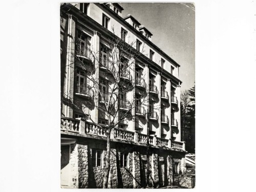 IWONICZ-ZDRÓJ - DOM KOLONIJNY BARBURKA DOM GÓRNIKA BARBÓRKA 1958 PRL