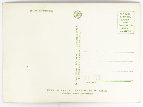 KRAKÓW - WAWEL, SUKIENNICE, BARBAKAN, RATUSZ, KOŚCIÓŁ MARIACKI LATA 60. PRL