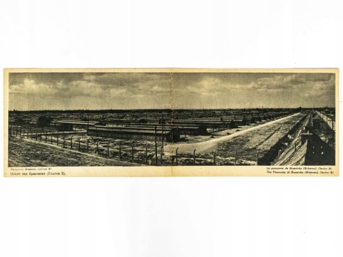 OŚWIĘCIM - PANORAMA BRZEZINKI ODCINEK B LATA 50. PRL
