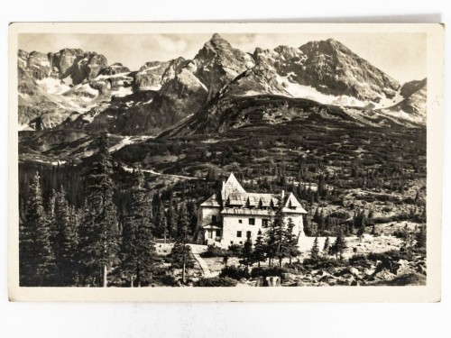TATRY - SCHRONISKO PTTK MUROWANIEC NA HALI GĄSIENICOWEJ LATA 50. PRL