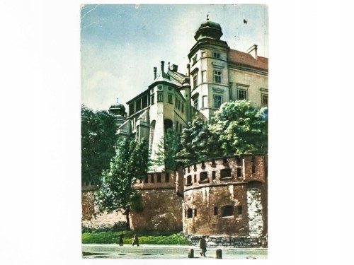 KRAKÓW - BELWEDEREK KURZA STOPKA NA WAWELU 1960 PRL