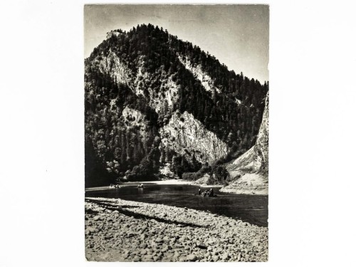 PIENINY - PRZEŁOM DUNAJCA POD MASYWEM SOKOLICY 1965 PRL