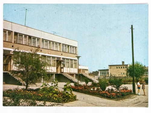 MIEŚCISKO - GMINNY OŚRODEK ZDROWIA I OŚRODEK KULTURY 1983 PRL