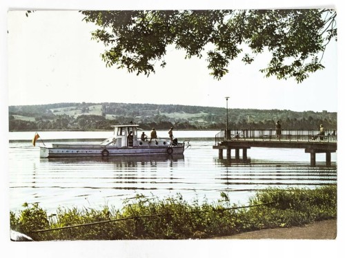 CHODZIEŻ - STATEK SPACEROWY CHODZIEŻANKA NA JEZIORZE MIEJSKIM LATA 80. PRL