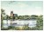 GNIEZNO - ARCHIKATEDRA GNIEŹNIEŃSKA WIDZIANA ZNAD JEZIORA JELONEK 1967 PRL