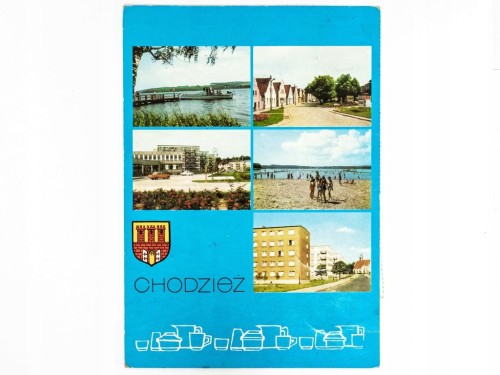 CHODZIEŻ - J. MIEJSKIE, AL. KOŚCIUSZKI, UL. ZAWADZKIEGO LATA 80. / 90. PRL