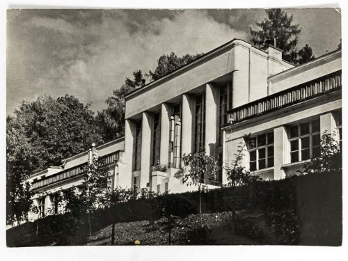 SZCZAWNICA - SANATORIUM INHALATORIUM W PARKU GÓRNYM 1968 PRL