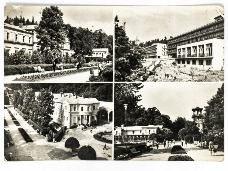 IWONICZ-ZDRÓJ - SANATORIUM JEDNOŚĆ ROBOTNICZA, ZW. SPÓŁ. INWALIDÓW 1977 PRL