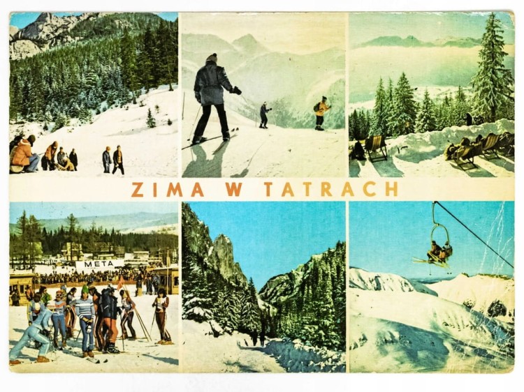 TATRY - HALA PISANA, KASPROWY WIERCH, GUBAŁÓWKA, TURNIA RAPTAWICKA 1978 PRL