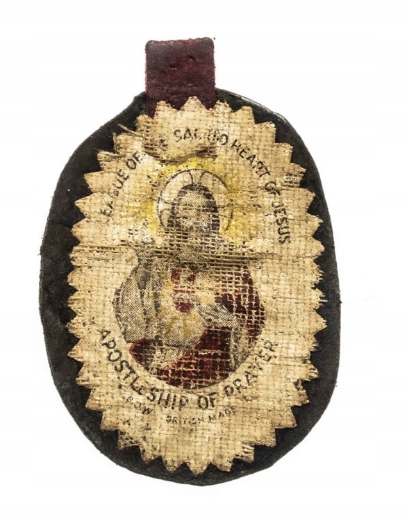 Medalik materiałowy Liga Najświętszego Serca Jezusa, Apostolstwo Modlitwy