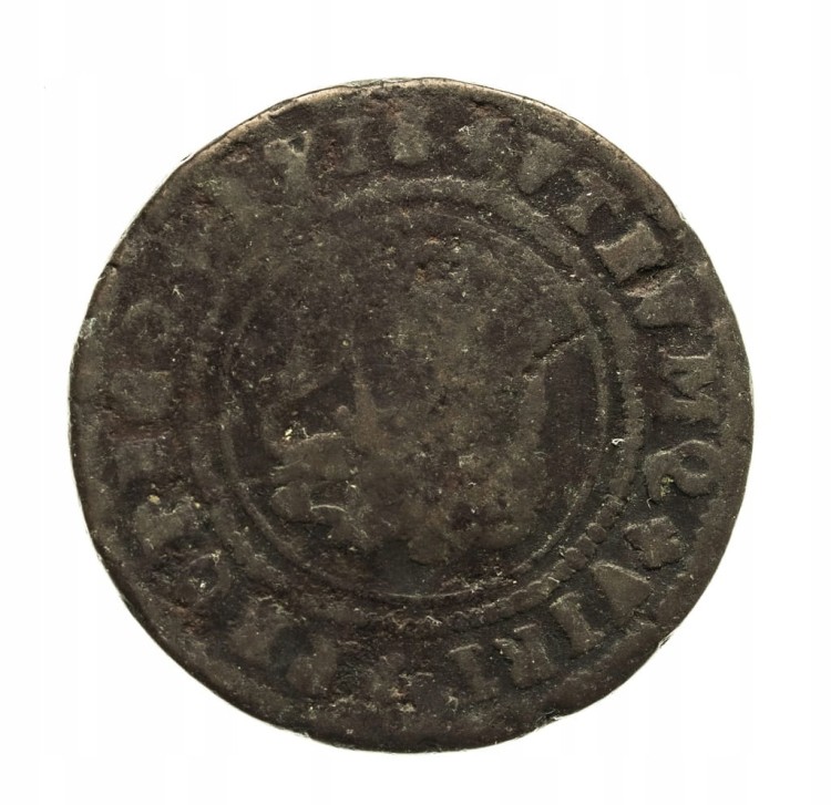 Hiszpania, Filip V 1700-1746. 4 Maravedis 1718, Walencia