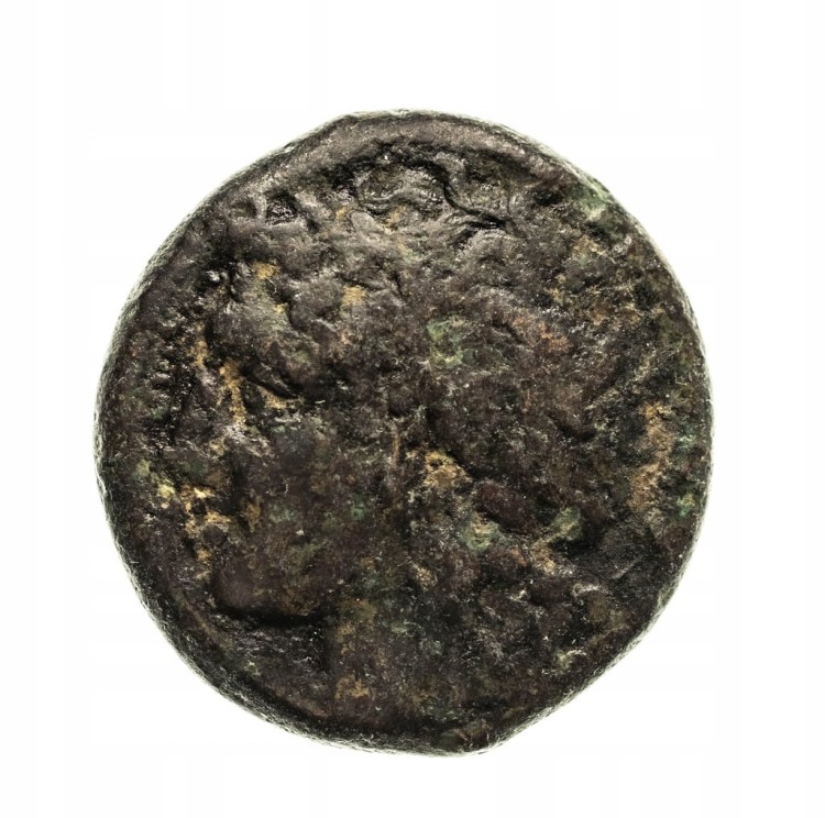Grecja, Sycylia, Syrakuzy, Hiketas II, litra, ok. 287-278 przed Chr. ?