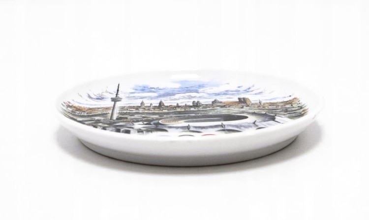 STARA PORCELANOWA POPIELNICZKA IGRZYSKA OLIMPIJSKIE, MONACHIUM 1972