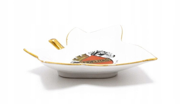 STARA PORCELANOWA POPIELNICZKA KARLSRUHE, NIEMCY