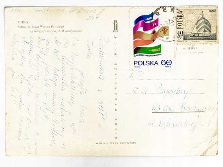 TUREK - RATUSZ MIEJSKI 1973 PRL