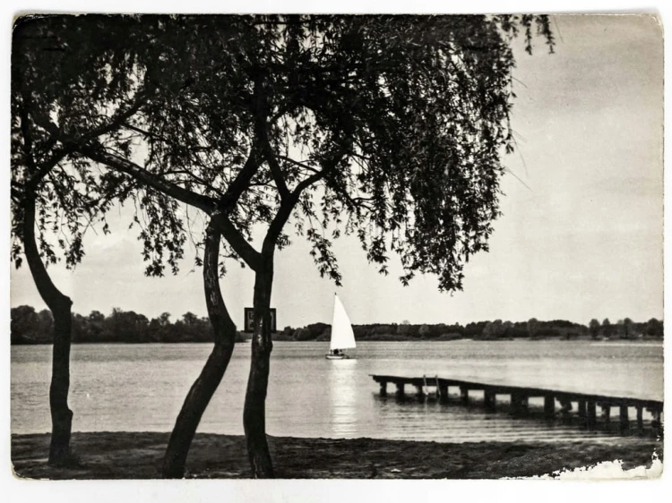 WOLSZTYN - JEZIORO WOLSZTYŃSKIE 1963 PRL