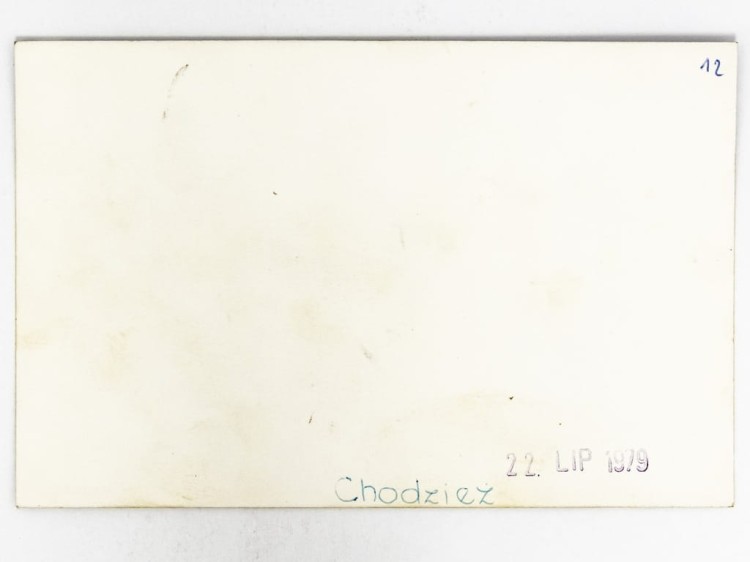 CHODZIEŻ - ZDJĘCIE POCZTÓWKOWE ZDJĘCIE GRUPOWE 1979 PRL