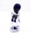 STARA PORCELANOWA FIGURKA KOBIETY W SUKIENKACH