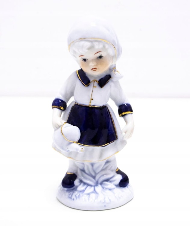 STARA PORCELANOWA FIGURKA KOBIETA Z DZBANKIEM, EM EXCLUSIVE COLLECTION