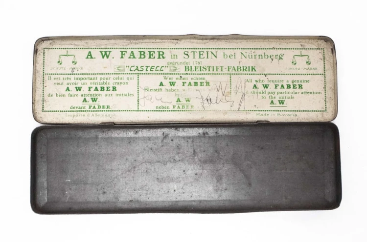 STARE PUDEŁKO PUSZKA FABER CASTELL, BAVARIA