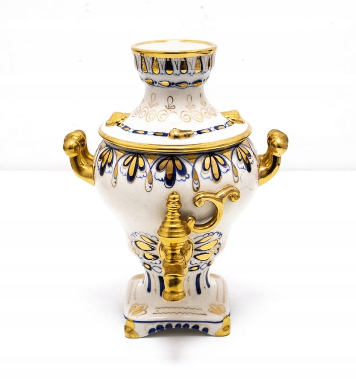 STARY PORCELANOWY SAMOWAR GŻEL, IGRZYSKA OLIMPIJSKIE ZSRR 1980