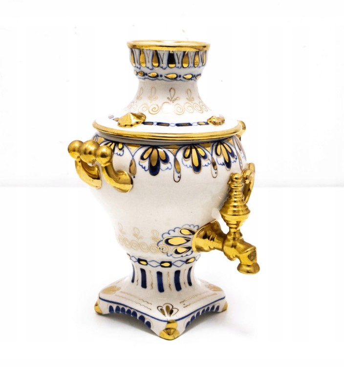STARY PORCELANOWY SAMOWAR GŻEL, IGRZYSKA OLIMPIJSKIE ZSRR 1980