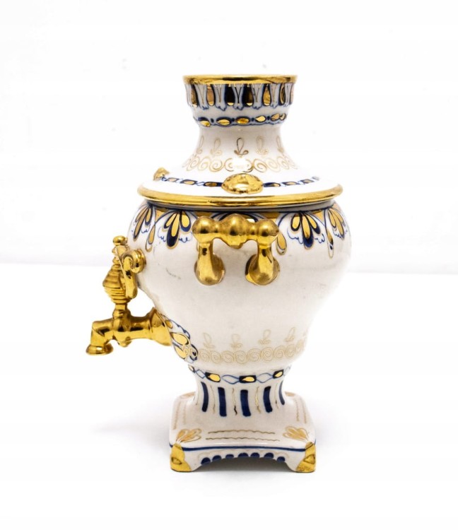 STARY PORCELANOWY SAMOWAR GŻEL, IGRZYSKA OLIMPIJSKIE ZSRR 1980