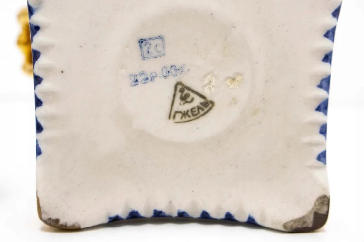 STARY PORCELANOWY SAMOWAR GŻEL, IGRZYSKA OLIMPIJSKIE ZSRR 1980