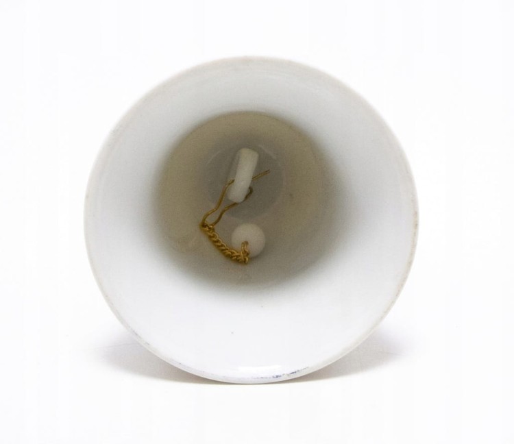 STARY PORCELANOWY DZWONEK ŚWIĄTECZNY BOŻE NARODZENIE
